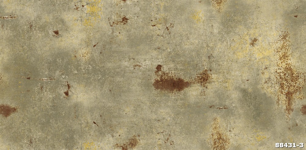 Giấy dán tường kim loại gỉ sét  88431-3